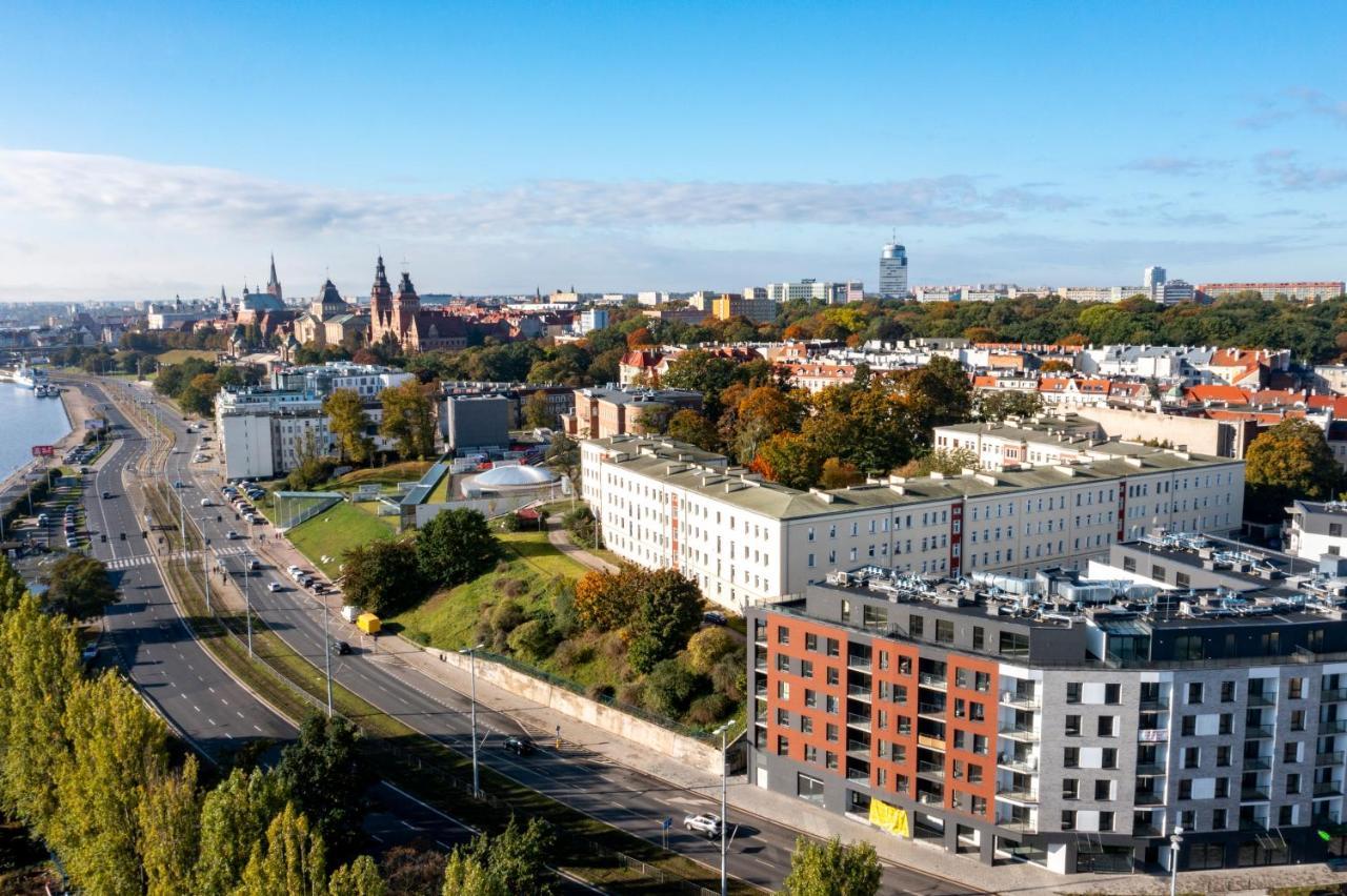 Apartament 8B Waly Chrobrego Щецин Екстер'єр фото